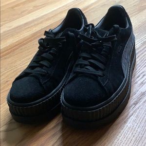 FENTY X PUMA Black creeper sneakers
